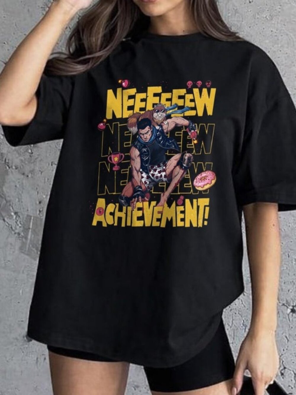 New Achievement Dungeon T-shirt, Fantasy Gamer Graphic Tee